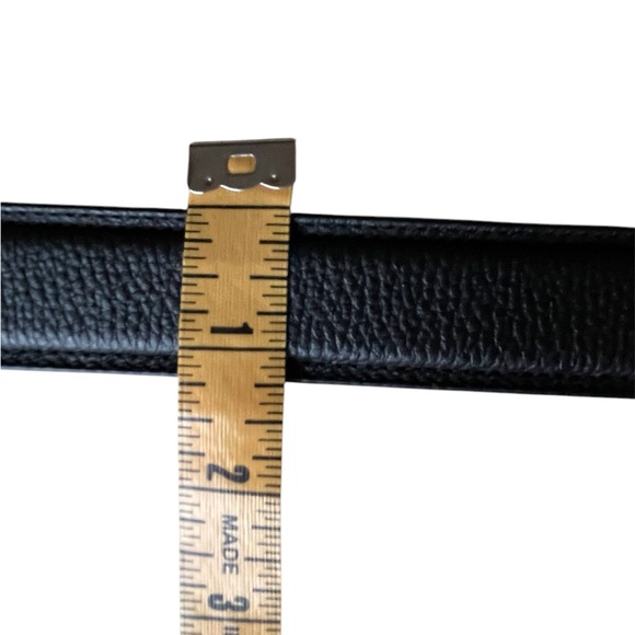 Cole Haan Black Leather Belt - Picture 3 of 9